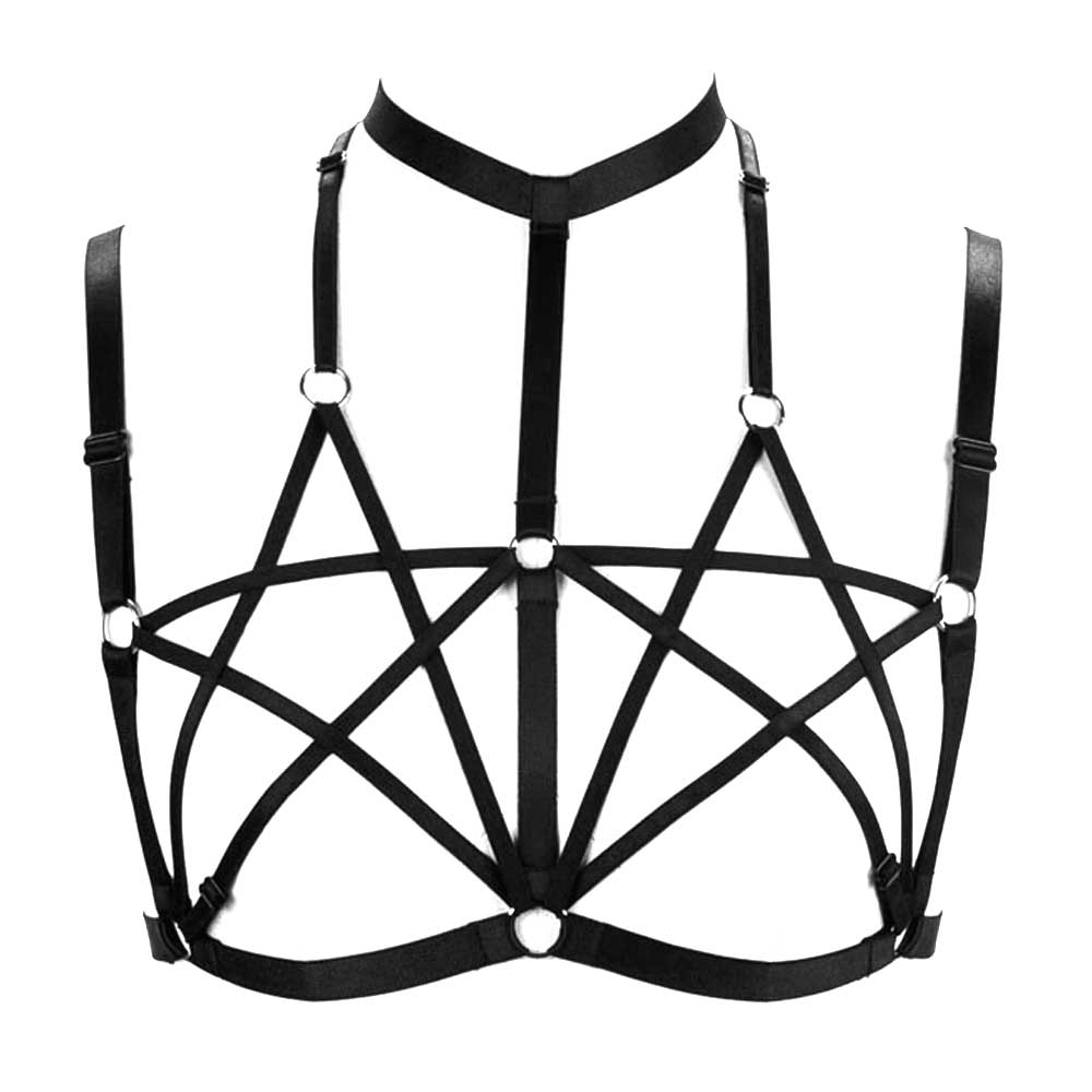 Attitude Holland Edara pentagram harnas zwart Attitude Attitude Holland Edara pentagram harnas zwart Attitude